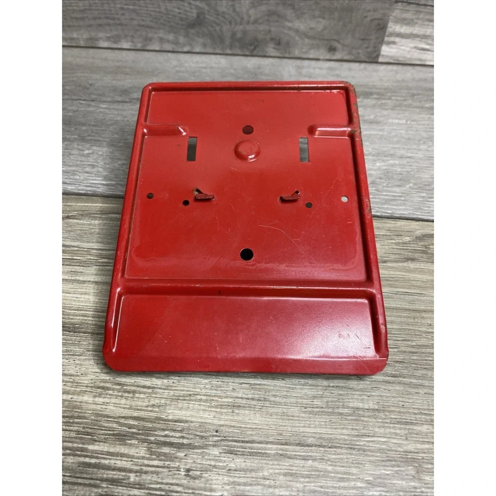 Rare Vintage Tonka Pressed Steel Tilt Bed 2 Wheel Red Trailer